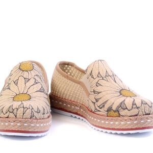 GOBY sunflower espadrilles size 39 / 8.5
